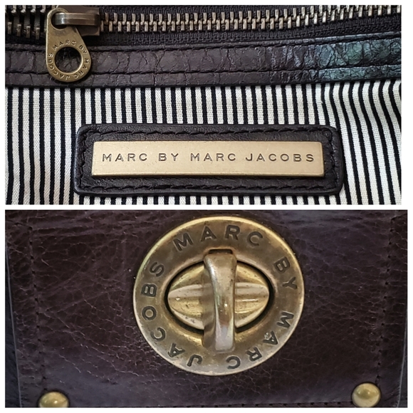 Marc by Marc Jacobs Turnlock Posh Leather Satchel - Picture 5 of 9